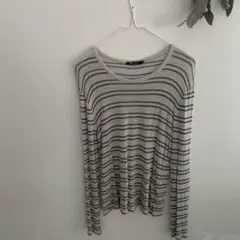 アレキサンダーワン ボーダーセーター