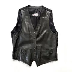 フランス製！！【VENT COUVERT ヴァンクーヴェール】レザージャケット VENT COUVERT ヴァンクヴェベール*本革ラムレザージャケット 黒
