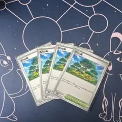 ポケモンカード　活力の森　４枚