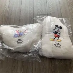お値下げしました⭐︎ディズニー100周年 ダイカットクッション２個セット