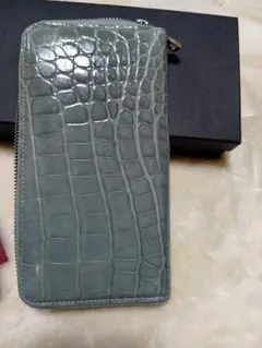 ペレリールッソ　クロコ　長財布　スリム　マットメタリック　ブルー　未使用 楽天市場】ペレリールッソ クロコダイルの通販