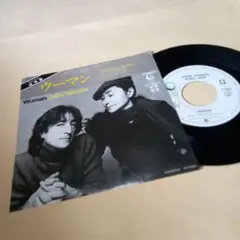 送料込 ジョン・レノン EP 追悼盤 ウーマン　ヨーコ・オノ