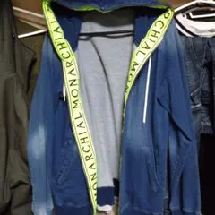メンズ ロゴ パーカー XL