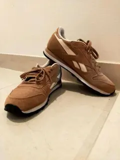 Reebok スエード ブラウン スニーカー