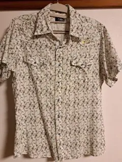 Gotcha　花柄 半袖シャツ(L)
