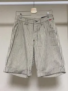 アナクロノーム　anachronorm ショーツ　ハーフパンツ　ヒッコリー