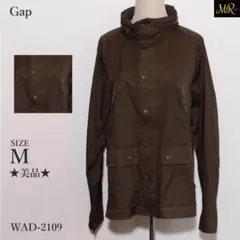 ★美品★ Gap アウター ジャンパー 長袖 無地 スタンドカラー ポケット付き