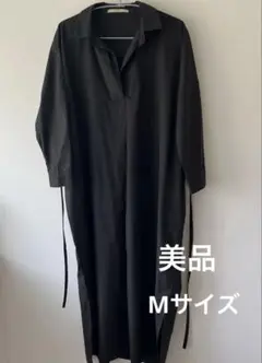 【美品】レディース黒ワンピース　長袖