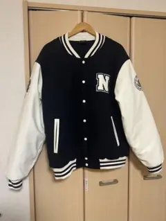 リマNMIXX university ファンコン ジャケットスタジャンXL NMIXX VARSITY JACKET - MIXX UNIVERSITY - JYP SHOP