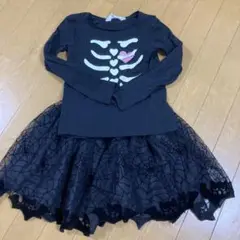 H&M ハロウィン ロンT&スカートセット 110cmサイズ