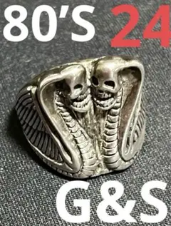 30s40sビンテージ ホース メキシカンリング バイカーリング　山田蓮 メキシカンリング バイカーリング ヴィンテージ 山田蓮 - メルカリ