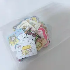 サンリオ フレークシール 100枚 ポムポムプリン シナモン キキララ ②