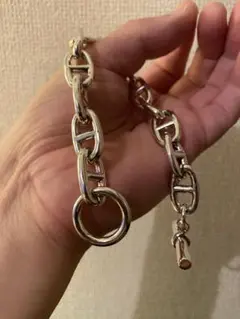 シェーヌダンクル ブレスレット アンカー チェーン メンズ メキシカンジュエリー