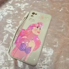 GALAXY S20 アリエル スマホケース シリコン アイボリー