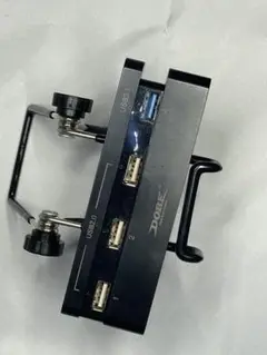 PS4専用　USBハブ 4ポート USB 3.0/2.0 黒