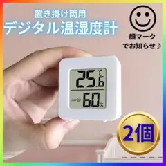 デジタル温湿度計 2個　室内 湿度計 温度計 ミニ 湿度 モニター　軽量　ベビー