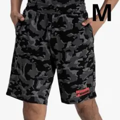 PUMA ハーフパンツ　スウェット　M ショートパンツ　迷彩　カモ柄