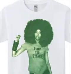 Erykah Badu エリカバドゥ　PIMP THE SYSTEM Tシャツ