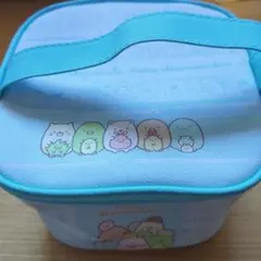 すみっコぐらし 中型ポーチ 水色