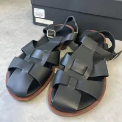 【極美品】MAURO de BARI（マウロ ディ バリ）グルカレザーサンダル