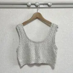 【美品】LOWRYS FARM(ローリーズファーム) スパンコールビスチェ