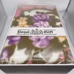 Royal Gift 花柄 毛布 ブランケット