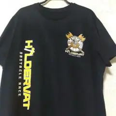 HILDERVAT プリントTシャツ 障害物レース スポーツ US古着 M