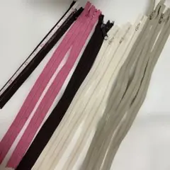 ファスナー多色 10本セットさまざまな長さほぼYKK