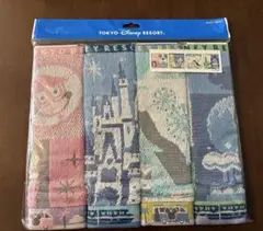 ディズニーリゾート ミニタオル4枚 新品未開封