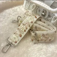 【追加/再販】刺繍リボン ショルダーストラップ