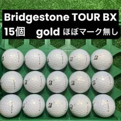 Bridgestone TOUR BX gold ロストボール　15個