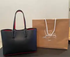 クリスチャンルブタン美品CABATA SMALL ブラック