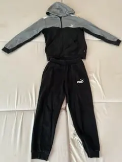 PUMA 裏起毛スウェットジャージ上下セット　160