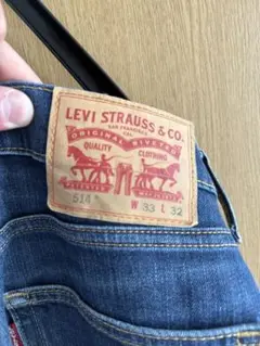 Levi Strauss & Co. 514 W33 L32 デニム