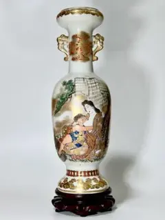 ハンガリー ZSOLNAY（ジョルナイ社）透かし模様のエオシン釉花瓶 <中古品> ハンガリー ZSOLNAY（ジョルナイ社）透かし模様のエオシン釉花瓶