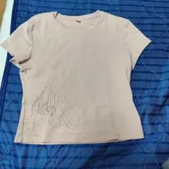 ユニクロ ミニT pink チビ T