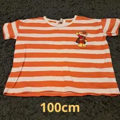 アンパンマン ストライプ Tシャツ 100cm