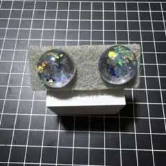 レジンピアス　ハンドメイド