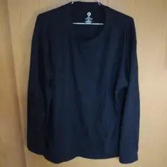 ファミリーマート　長袖アウターTシャツ　黒　XLサイズ