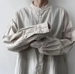 TOUJOURS kurta Shirt / off Gray