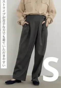 【新品紙タグ付】しまむら tal.by yumi. ラップ風パンツ
