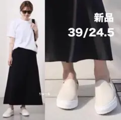 新品⭐️モヒ LEATHR スリッポン／ドゥーズィエムクラス／39／24.5