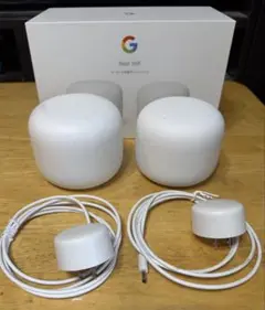 【不調の時あり】Google Nest Wifi-WiFiルーターと拡張ポイント
