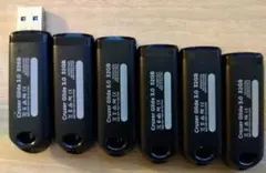 ６個セット スライド式 SanDisk 32GB USBメモリ