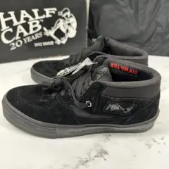 Vans Half Cab 黒 スエード 新品未使用 2025年最新】ハーフキャブ オールブラックの人気アイテム - メルカリ
