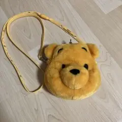 プーさん ポシェット イエロー パスケース ホルダー