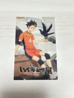 ハイキュー ゴミ捨て場の決戦展 入場特典 西谷夕