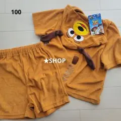 トイストーリー スリンキー パイル なりきり 半袖 セットアップ 100