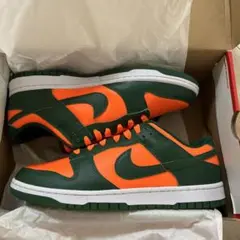 Nike Dunk Low Retro 28cm オレンジ/グリーン