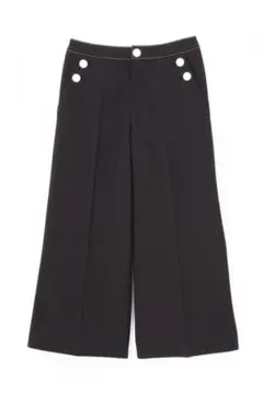 ADORE スキンジョーゼット ワイドクロップドパンツ